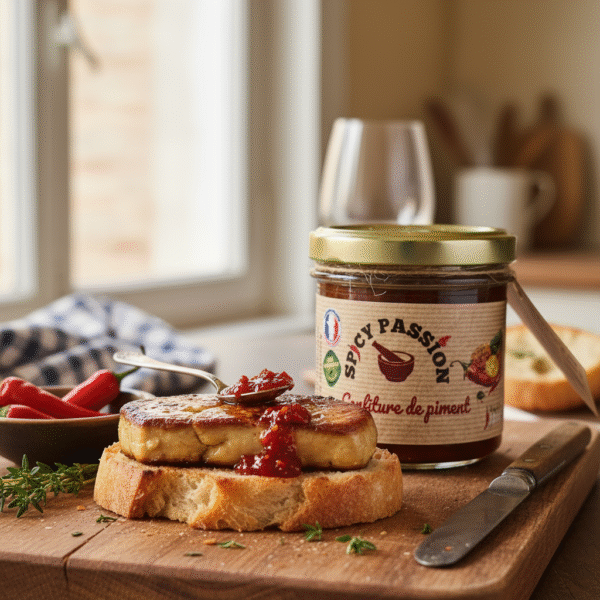 Confiture de piments. 100g