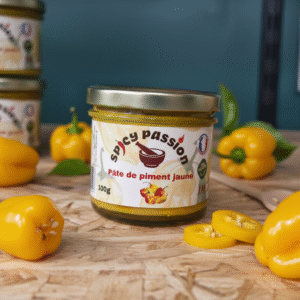 Pate de piment jaune. 100g