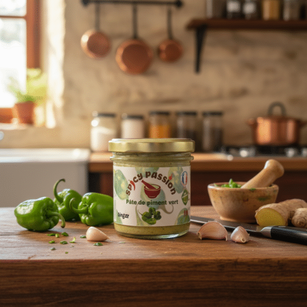 Pâte de piment vert. 100g