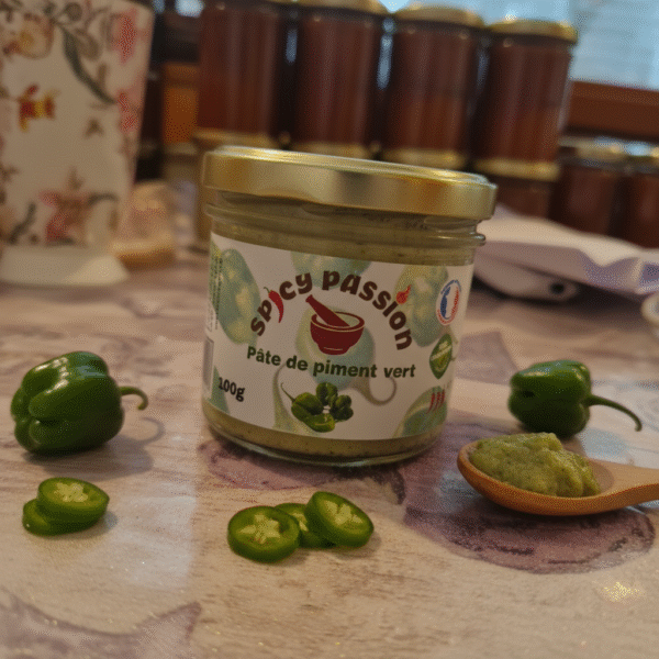 Pâte de piment vert. 100g