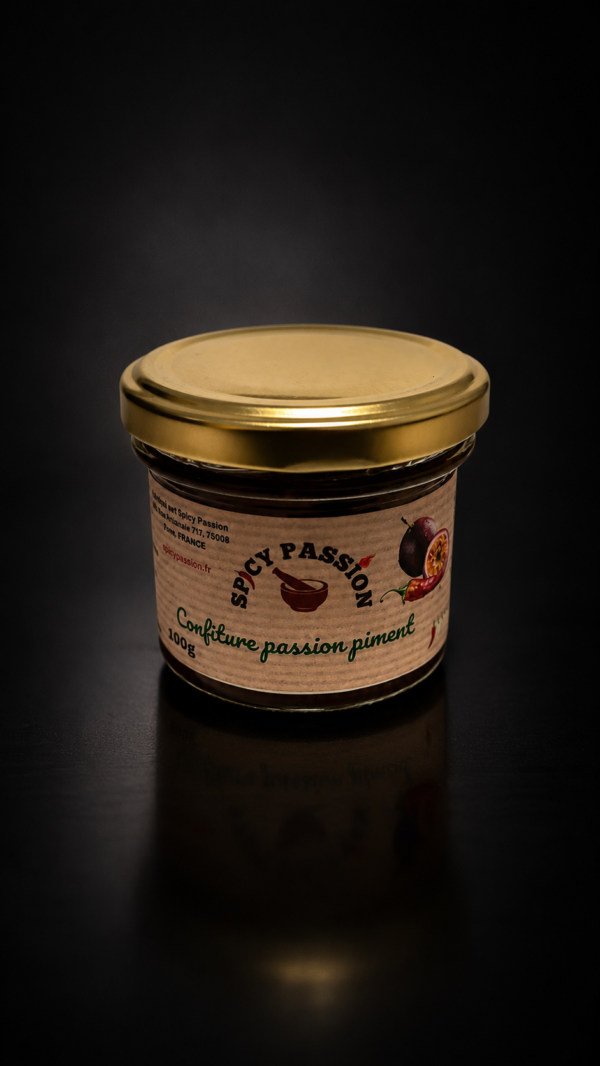 Confiture passion piment 100g