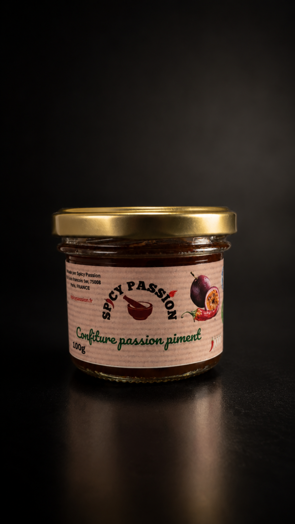 Confiture passion piment 100g